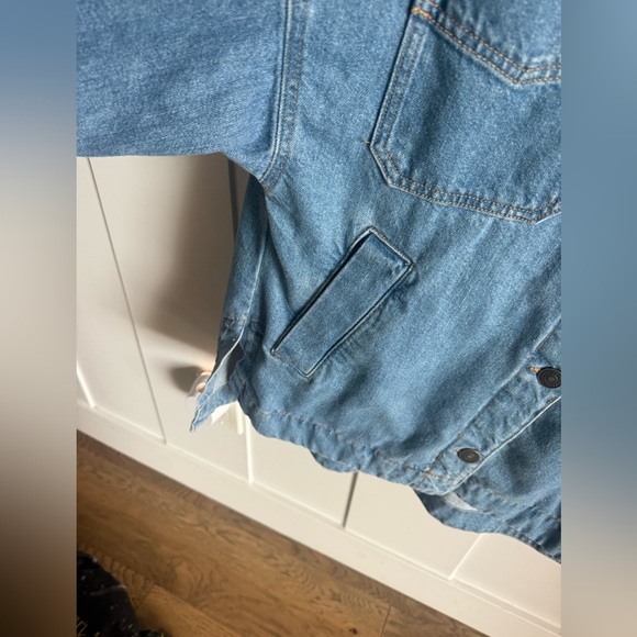 We the Free People Madison City Denim Barn Jacket - Picture 6 of 13